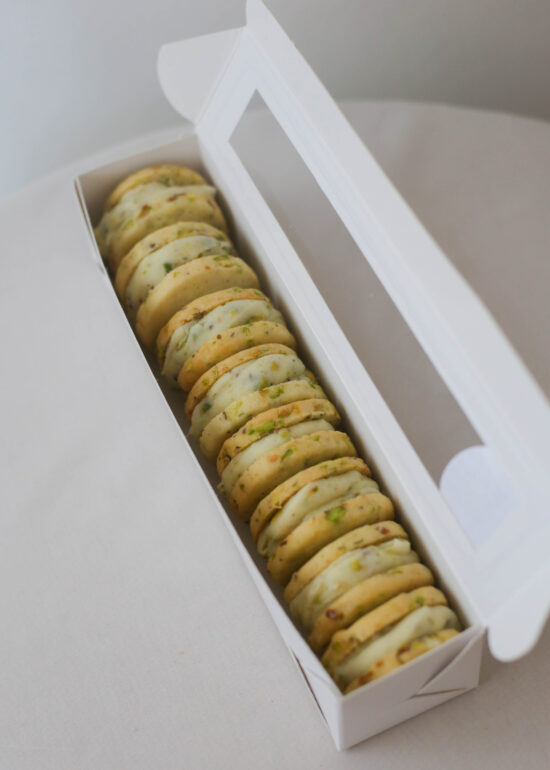 Alfajores de pistacho (6 unidades)